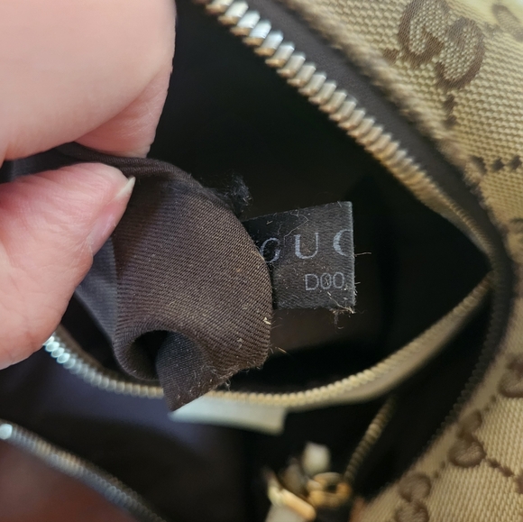Gucci Horsebit Medium Canvas Hobo - Picture 14 of 15